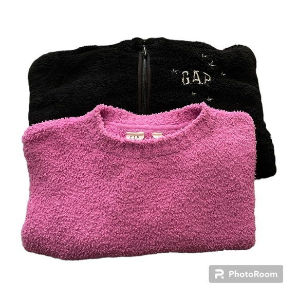 GAP Other - GAP Kids Girl’s Sherpa Sweater Bundle Size M
